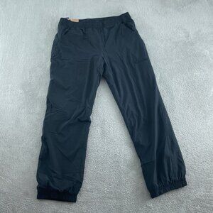 Eddie Bauer Womens Fleece-Lined Pants Size 14 Black NWT 4341